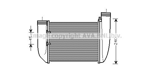 AVA QUALITY COOLING Kompressoriõhu radiaator AI4211